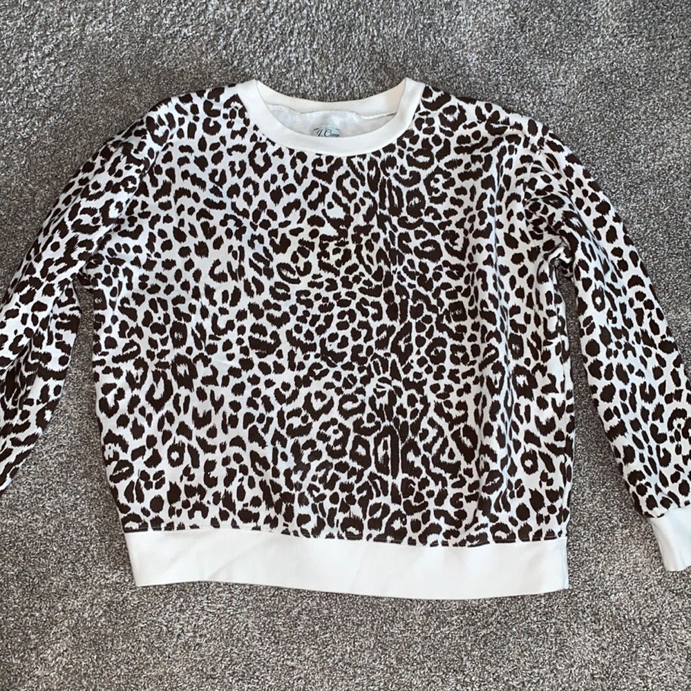 Cheetah print sweater